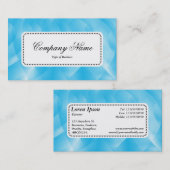 Middel Label v5 - Blauwe curven (Voorkant / Achterkant)