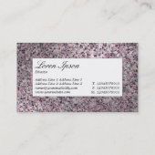 Middel label - Warm Granite (Achterkant)