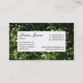 Middel label - Wilde knoflook (Achterkant)