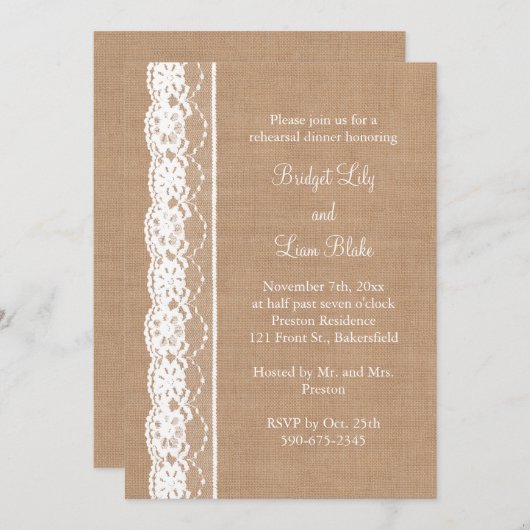 Middel-schoot en -aderrepetitie kaart (Voorkant / Achterkant)