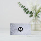 Middel Spot Monogram - Zeepbellen Visitekaartje (Staand voorkant)