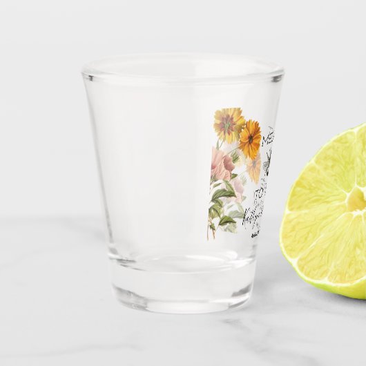  middel tot bijen shot glas (Links)