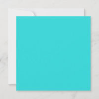 Middel turquoise effen kleur