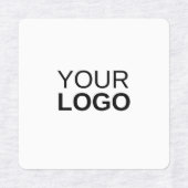 Middel-vierkantsstrijk op het etiket labels (Design 1)