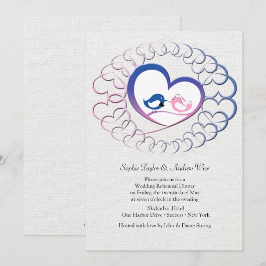 Middel voor elke andere repetitieve uitnodiging (Voorkant / Achterkant)