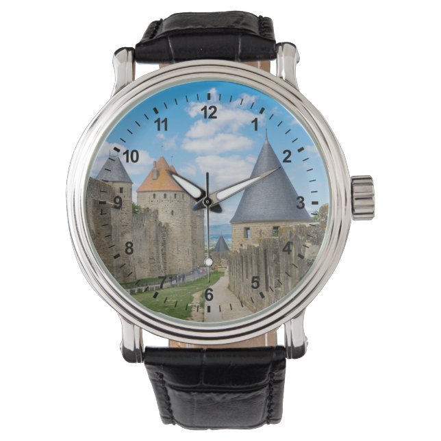 Middelaluwse muren van Carcassonne Horloge (Voorkant)