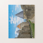 Middelaluwse muren van Carcassonne Legpuzzel (Verticaal)