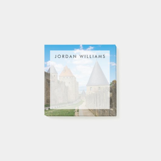 Middelaluwse muren van Carcassonne Post-it® Notes (Voorkant)