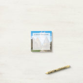 Middelaluwse muren van Carcassonne Post-it® Notes (Op bureau)