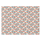 middelbaar modern atoomontwerp tafelkleed (Voorkant (Horizontaal))