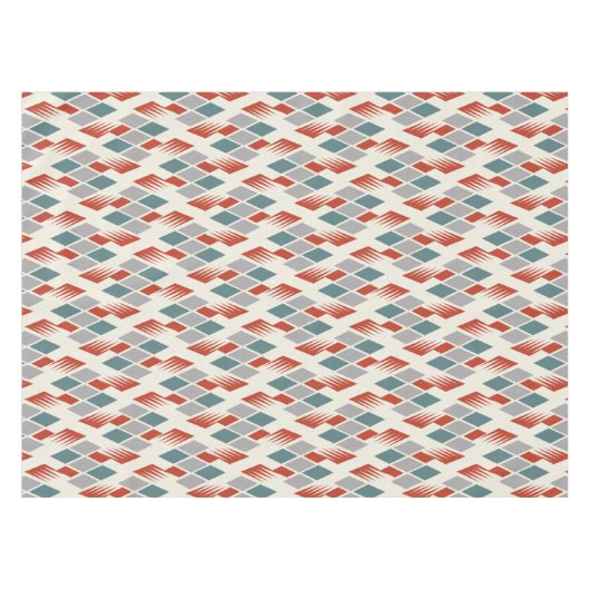  middelbaar modern atoomontwerp tafelkleed (Voorkant (Horizontaal))