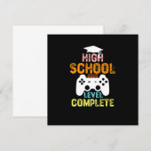 middelbare school 2020 niveau voltooid kaart (Voorkant / Achterkant)