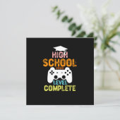 middelbare school 2020 niveau voltooid kaart (Staand voorkant)