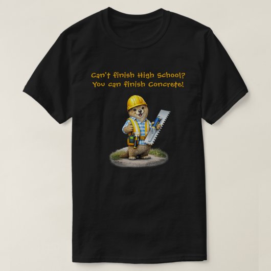 "Middelbare school" (2) T-shirt (Design voorkant)