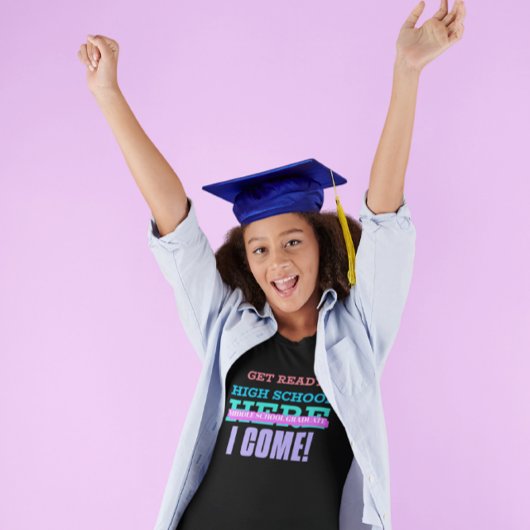 MIDDELBARE SCHOOL AFSTUDEREN - BEREID JE VOOR OP D T-SHIRT