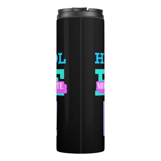 MIDDELBARE SCHOOL AFSTUDEREN - BEREID JE VOOR OP D THERMOSBEKER (Achterkant)