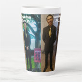 MIDDELBARE SCHOOL AFSTUDEREN Latte Mok (Voorkant)