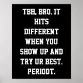 Middelbare School Classroom Decor Class Slang Poster (Voorkant)