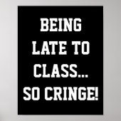 Middelbare School Classroom Decor Slang Class Poster (Voorkant)