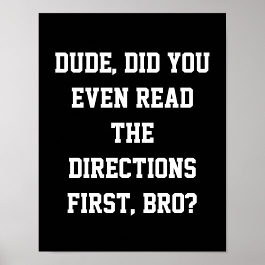 Middelbare School Classroom Decor Slang Poster (Voorkant)