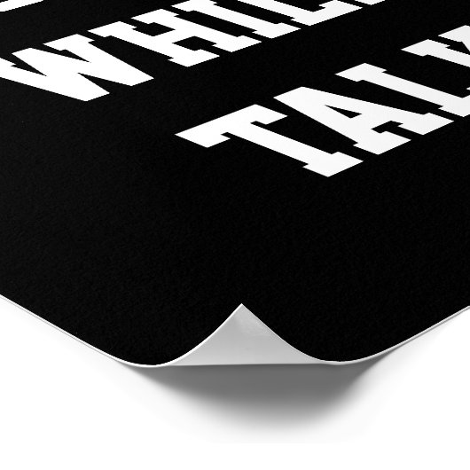 Middelbare School Classroom Decor Slang Poster (Hoek)