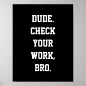 Middelbare School Classroom Decor Slang Poster (Voorkant)