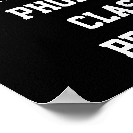 Middelbare School Classroom Decor Slang Poster (Hoek)