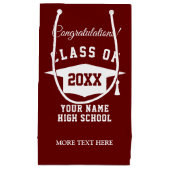 Middelbare school klasse aangepaste kleur afstuder klein cadeauzakje (Voorkant)