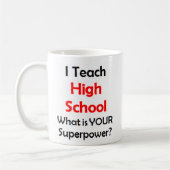 middelbare school koffiemok (Links)