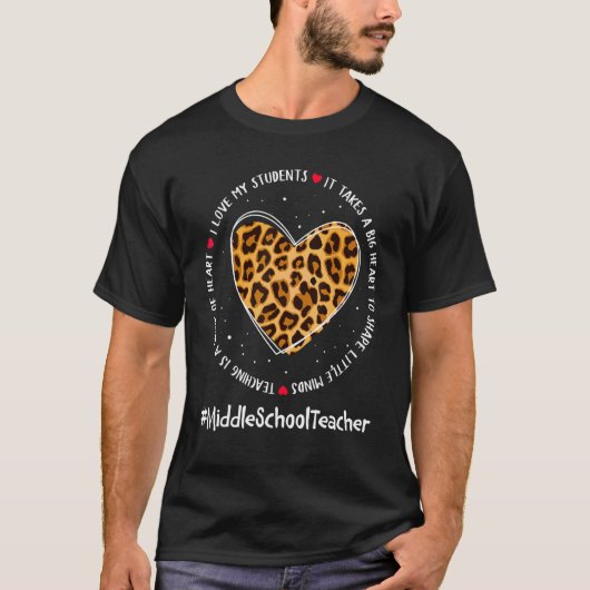 Middelbare school leraar admin waardering week ter t-shirt (Voorkant)