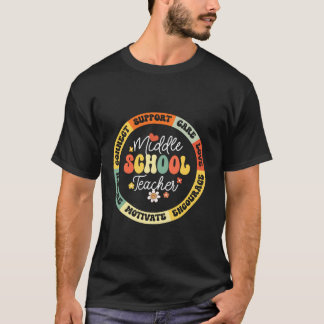 Middelbare school leraar Eerste dag van de school  T-shirt