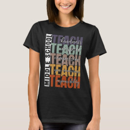Middelbare School Lesgeven T-shirt