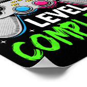 Middelbare school niveau complete gamer Cl van 202 Poster (Hoek)