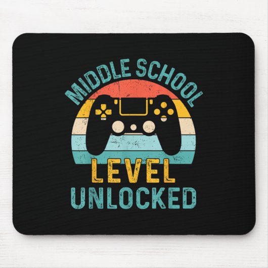 Middelbare School Niveau Ontluikende Video Game Te Muismat (Voorkant)