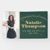 Middelbare school of hogeschool afstuderen Geperso Spandoek (Horizontaal)