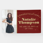 Middelbare school of hogeschool afstuderen Geperso Spandoek (Horizontaal)