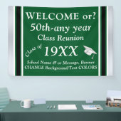 Middelbare school reünie banners, volledig , spandoek (Beurs)