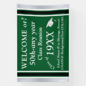 Middelbare school reünie banners, volledig , spandoek (Verticaal)