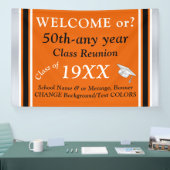 Middelbare school reünie banners, volledig , spandoek (Beurs)