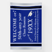 Middelbare school reünie banners, volledig , spandoek (Verticaal)