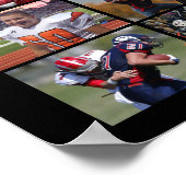 Middelbare School Senior Sports 22 Fotocollage Poster (Hoek)