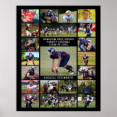 Middelbare School Senior Sports 22 Fotocollage Poster (Voorkant)