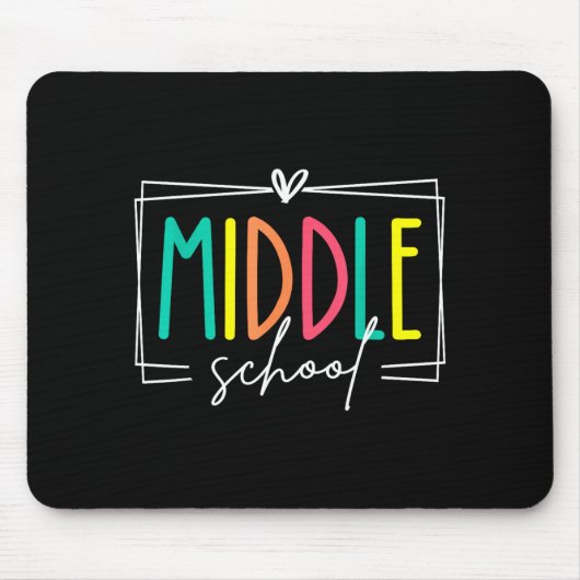 Middelbare school squad leraar droomteam student muismat (Voorkant)