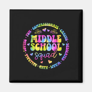 Middelbare school squad middelbare school leraren magneet