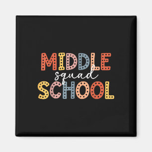 Middelbare school squad middelbare school leraren magneet