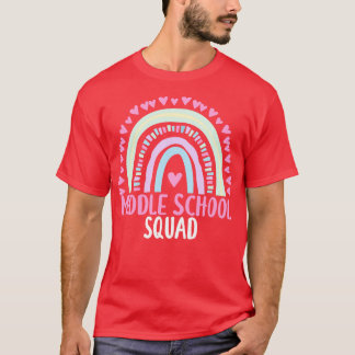 Middelbare School Squad Party Matching Vrouwen App T-shirt