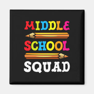 Middelbare school squad terug naar school leraar s magneet