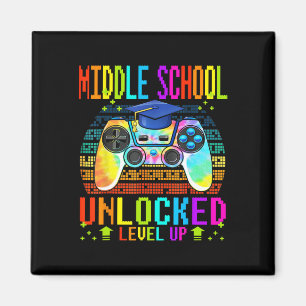 Middelbare school Unlocked Level Up Gamer Terug na Magneet