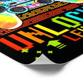 Middelbare school Unlocked Level Up Gamer Terug na Poster (Hoek)