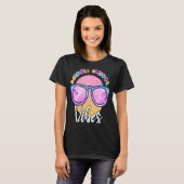 Middelbare School Vibes Terug naar School Teacher T-shirt (Voorkant volledig)
